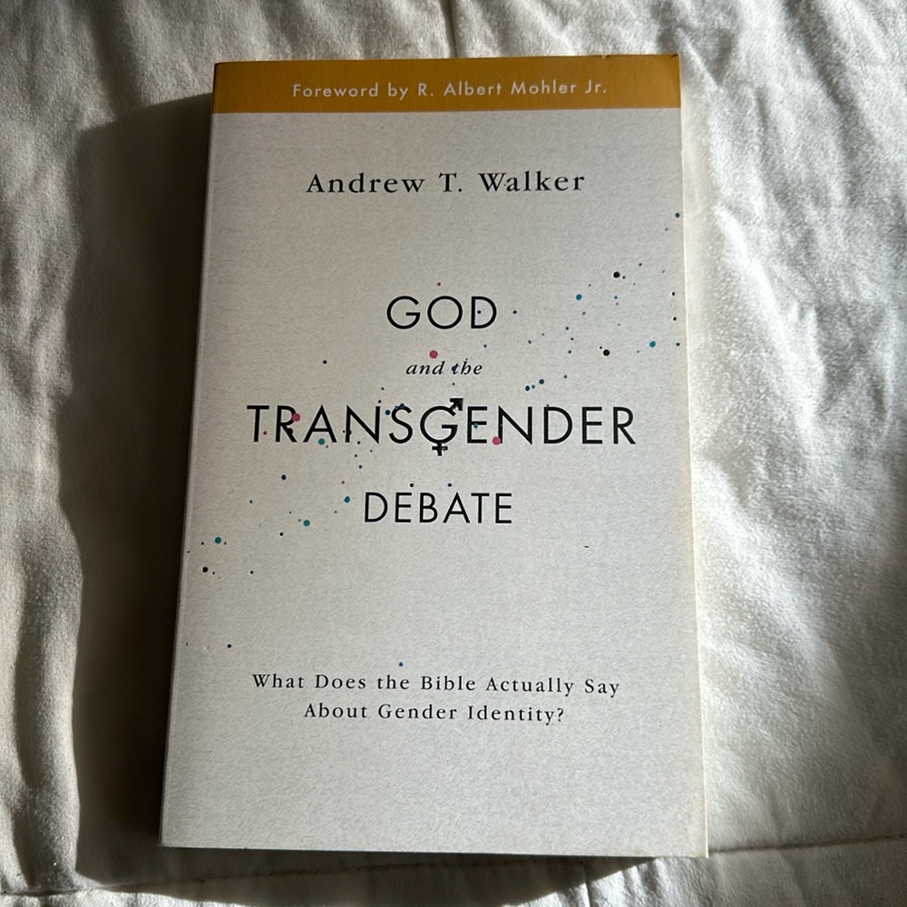 Brand New Andrew T. Walker Paperback Book God and the Transgender Debate
